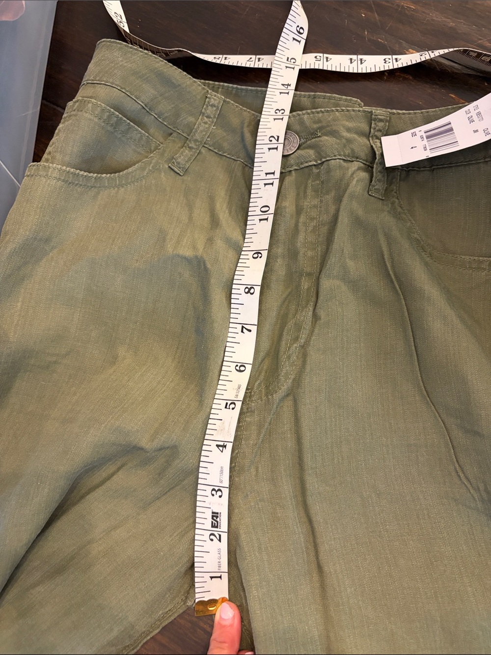 Kut from the Kloth Olive Green Wide Leg Utility Pants - Picture 11 of 11